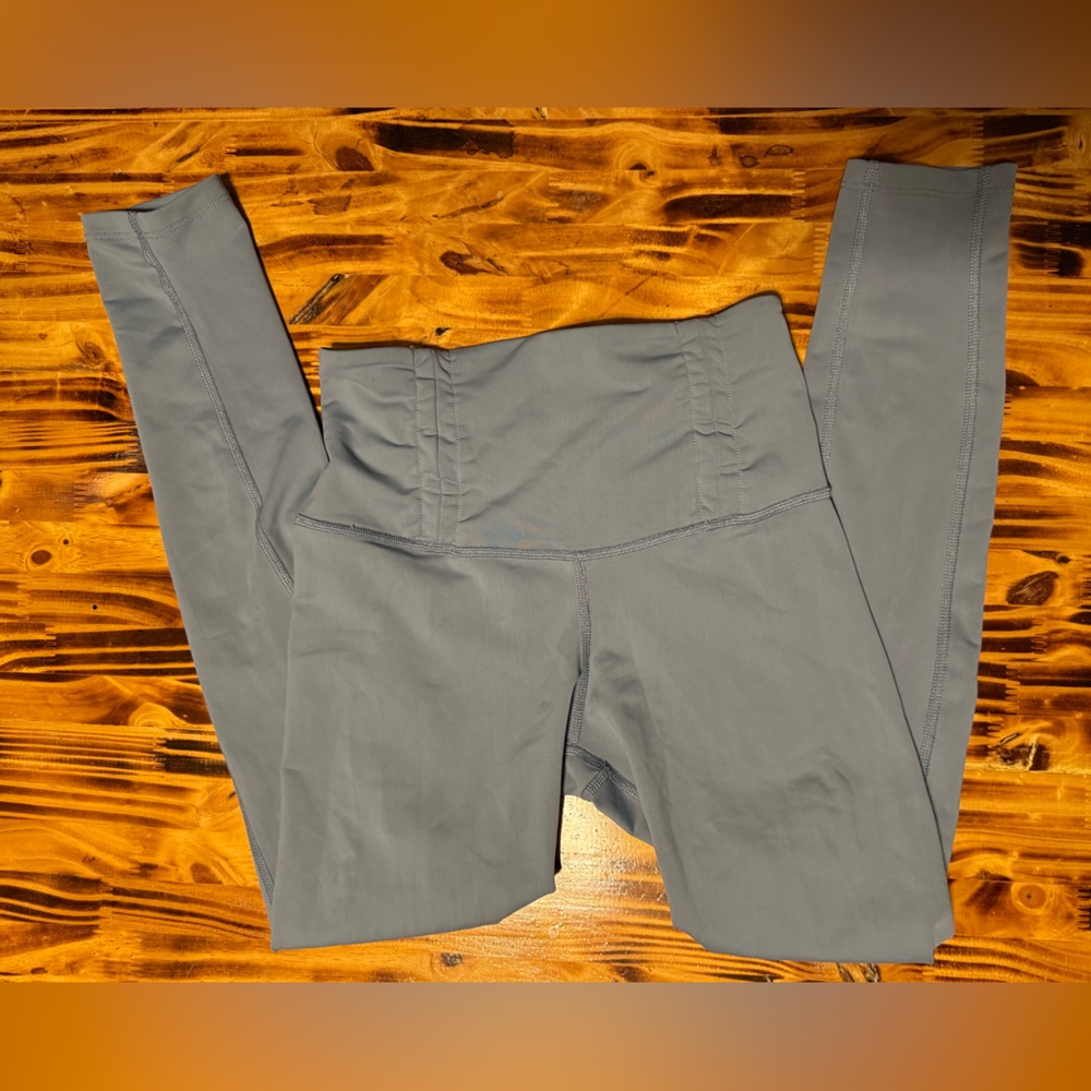 High-Waisted Gray Leggings